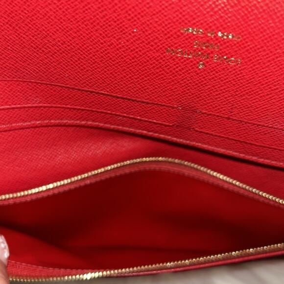 Louis Vuitton Monogram Canvas Cerise Leather Kimono Wallet - Picture 16 of 16
